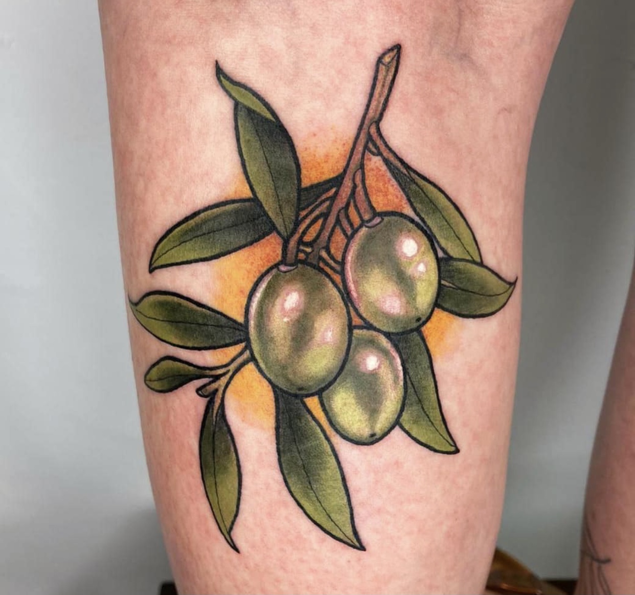 Alina Lebensgold Tattoo